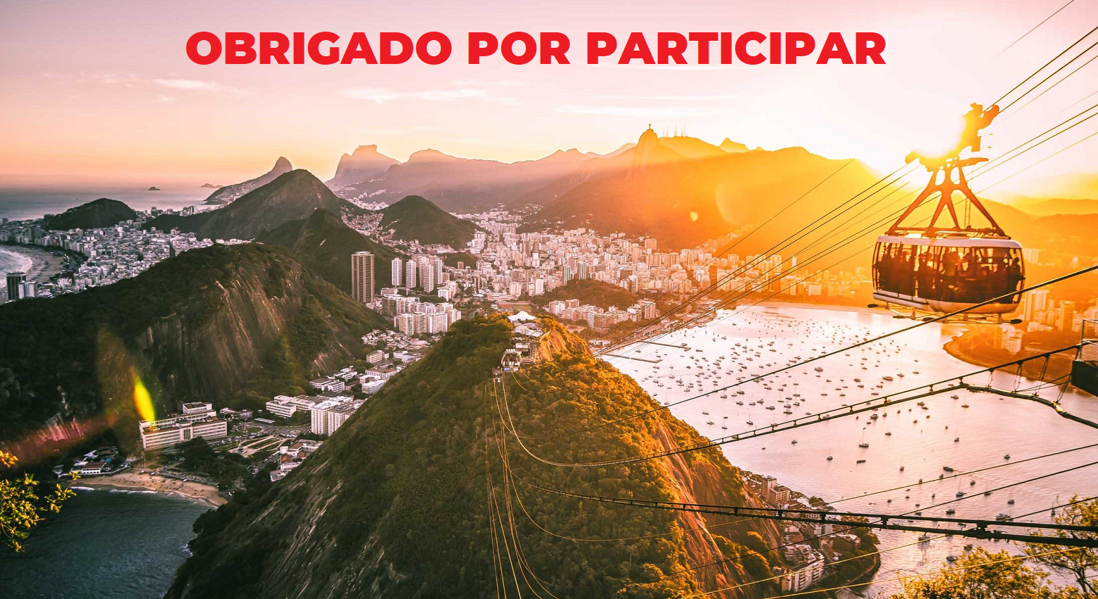 Obrigado por participar Obrigado por participar