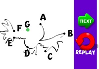 233 - Ligar Letras do Alfabeto - Ligue as letras do alfabeto e descubra a imagem oculta.