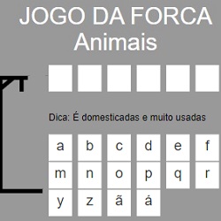 Jogo da Forca para imprimir - Educarolando - Aprender brincando