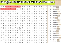 CAÇA PALAVRA  Jogo Alfabetização +6 