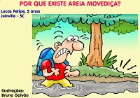 Por que existe areia movediça?