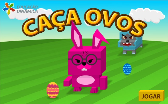 Caça ovos  atividades e jogos educativos