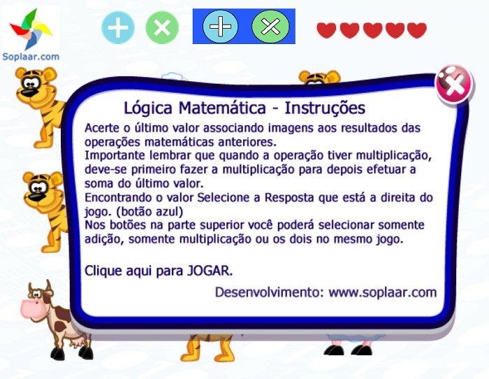 Jogo Alas-Jogo de desafio e raciocínio lógico, jogo educativo